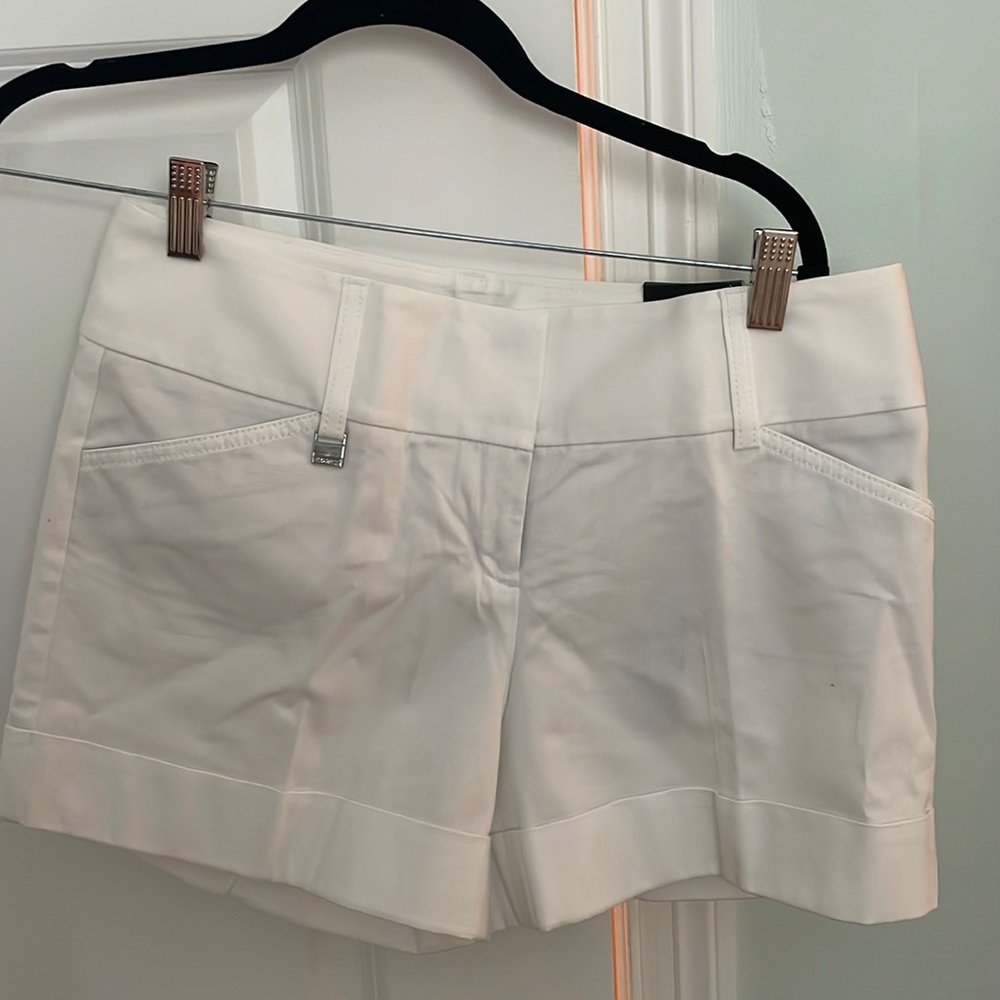 Brand new white shorts Size 6